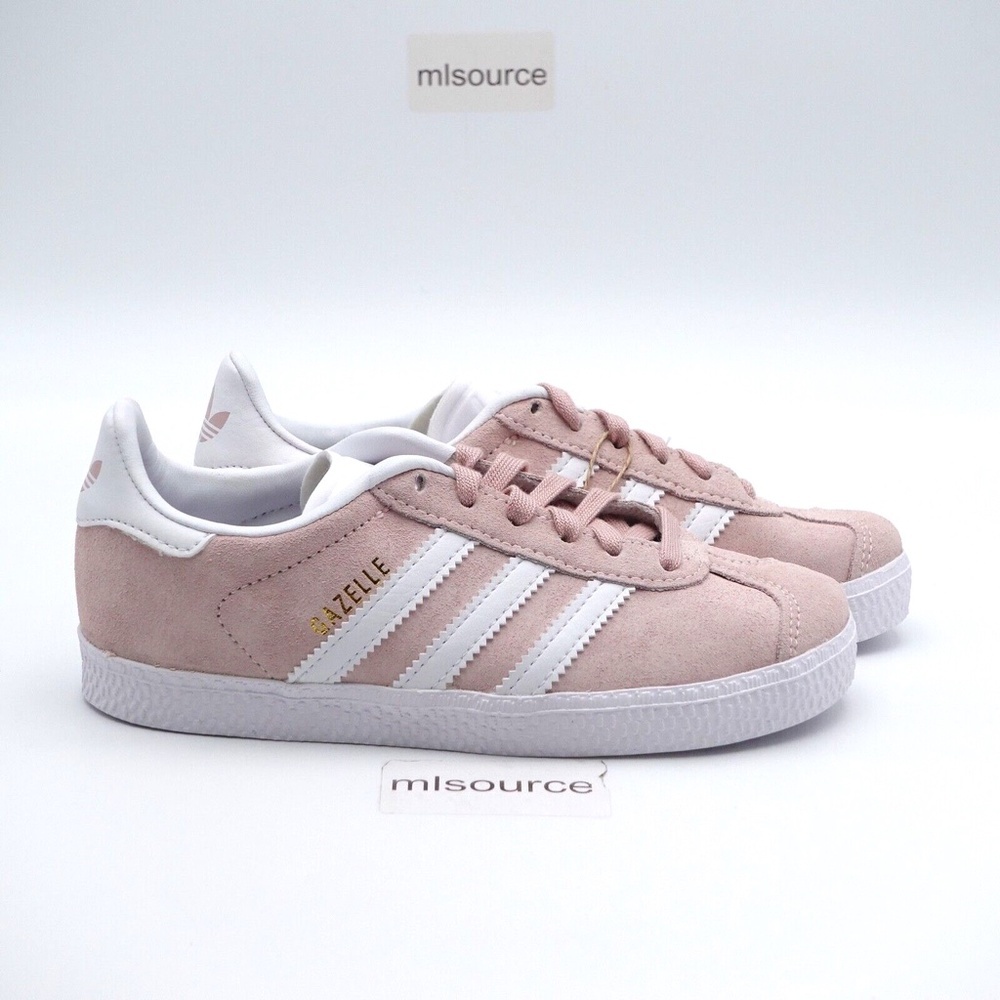 NEW adidas Originals Gazelle Sneakers BY9548 Icey Pink - Picture 2 of 16
